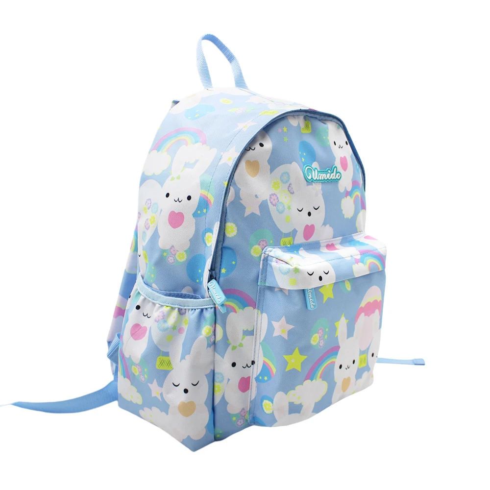 Cute Cartoon Rabbit Design School Book Bag Eye-Catching Comfortable Kids Backpack Schoolbag