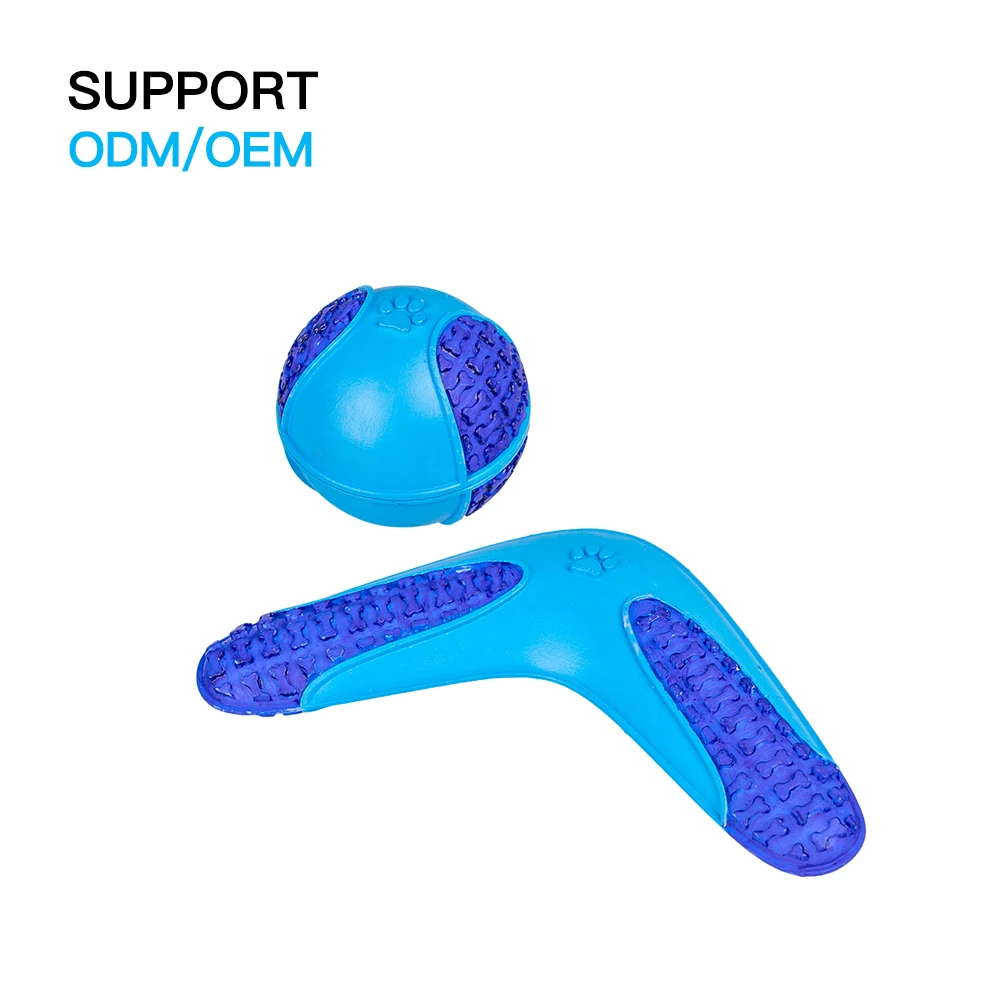 Manufacturer wholesale pet product chew blue dog tpr toys