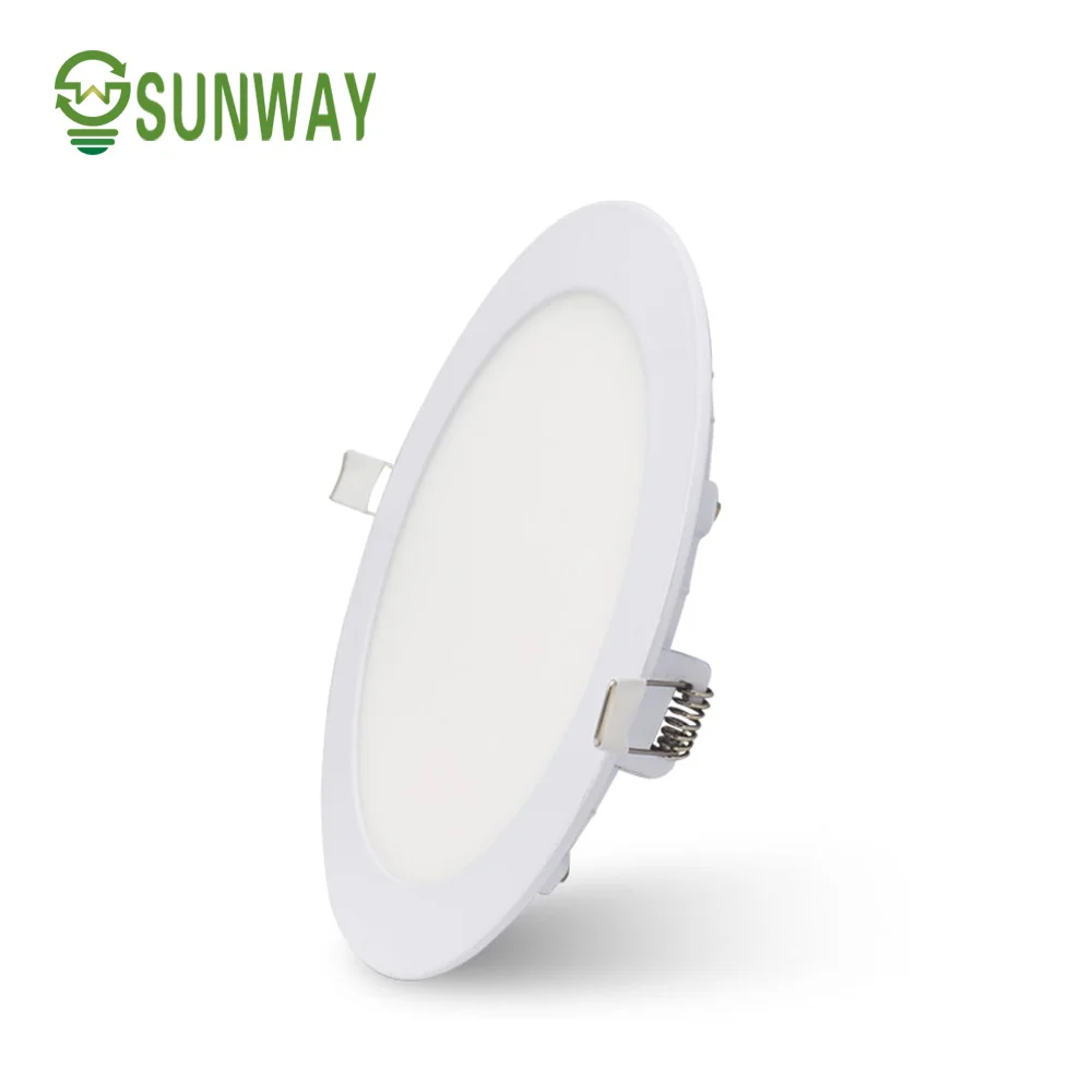 PF> 0 9 CRI80 90lm/w 3w 4w 6w 9w 12w 15w 18w 24w круглый светодиодный светильник IC driver 2 года гарантии 110V 120v 230v 220v 240V v