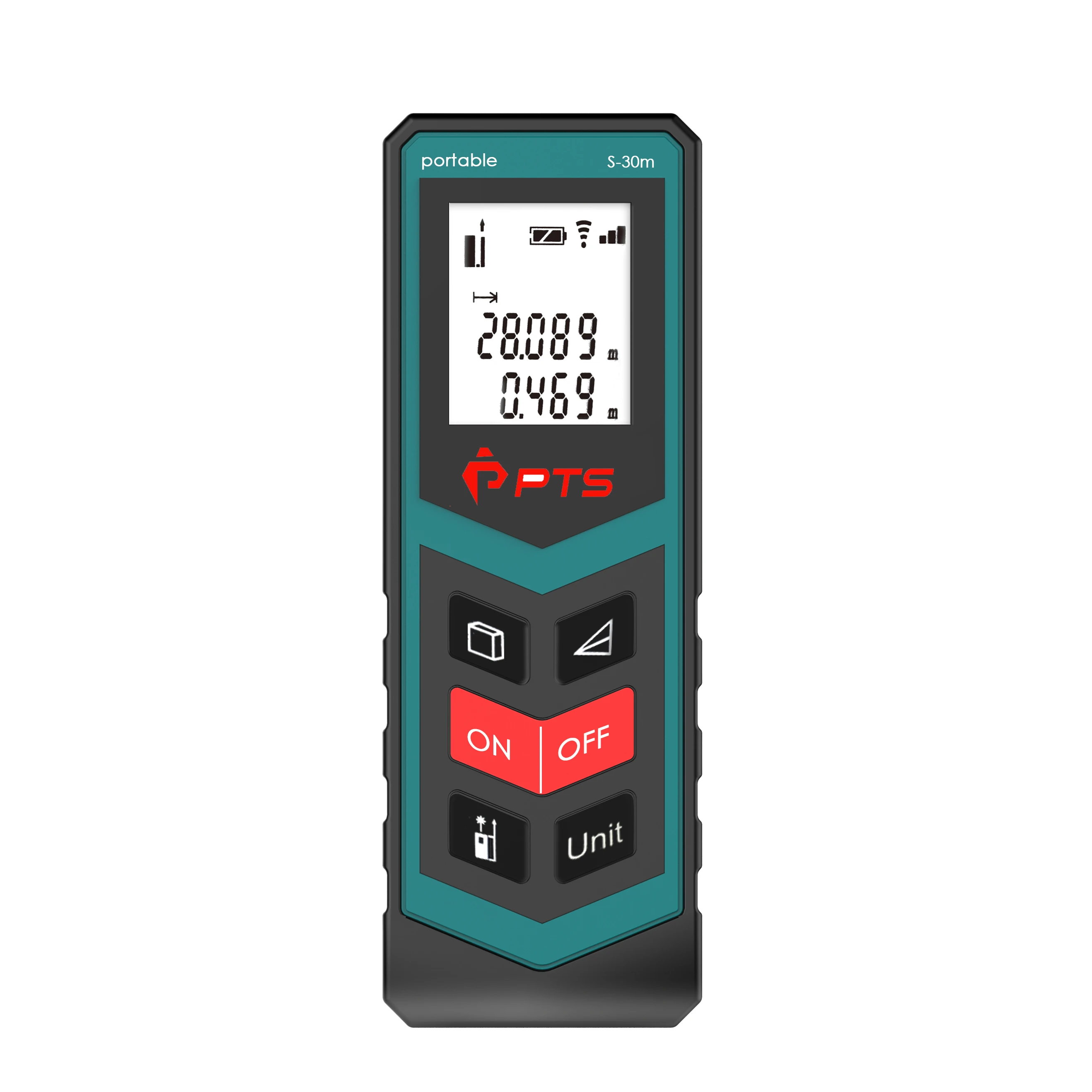 laser distance meter  classic Portable,mini size measures distance/area/ volume/ Indirect-   Pythagoras