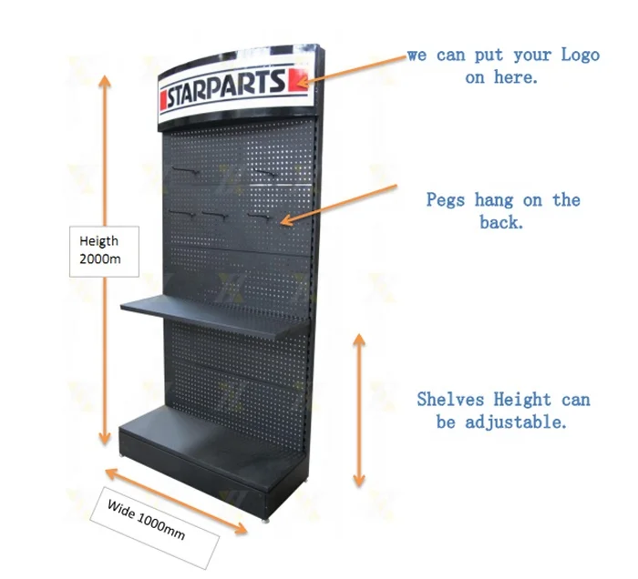 Pharmacy Display Stand Four Layers Medicine Rack Large Scale Pharmacy Shelves Metal display rack