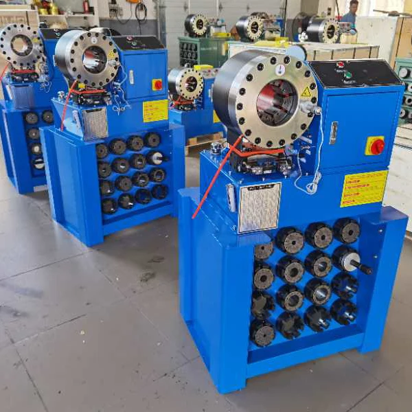 Manufacturer sales directly Machine for making tubes hydraulic 2' brake hose pressing machine DX68