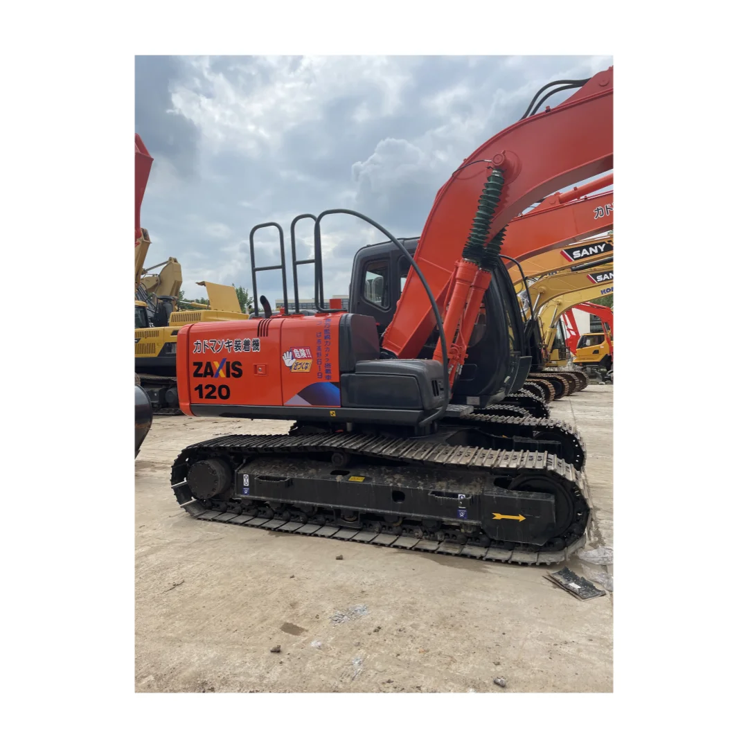 Hot sell excavator hitachi zx120 machine hitachi120 original Japan excavator HITACHI120 in stock on sale