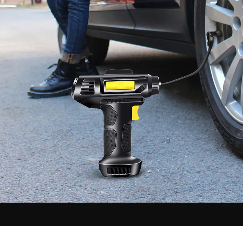Portable Electric Mini Tire Inflator Mini Compressor Auto Air Compressor Pump Car Tyre Tire Inflator With Digital Display