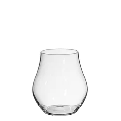 Samyo Premium Quality Handmade Glassware Wholesale Crystal Stemless Tulip shape Water Glass Whisky Wine Tumbler