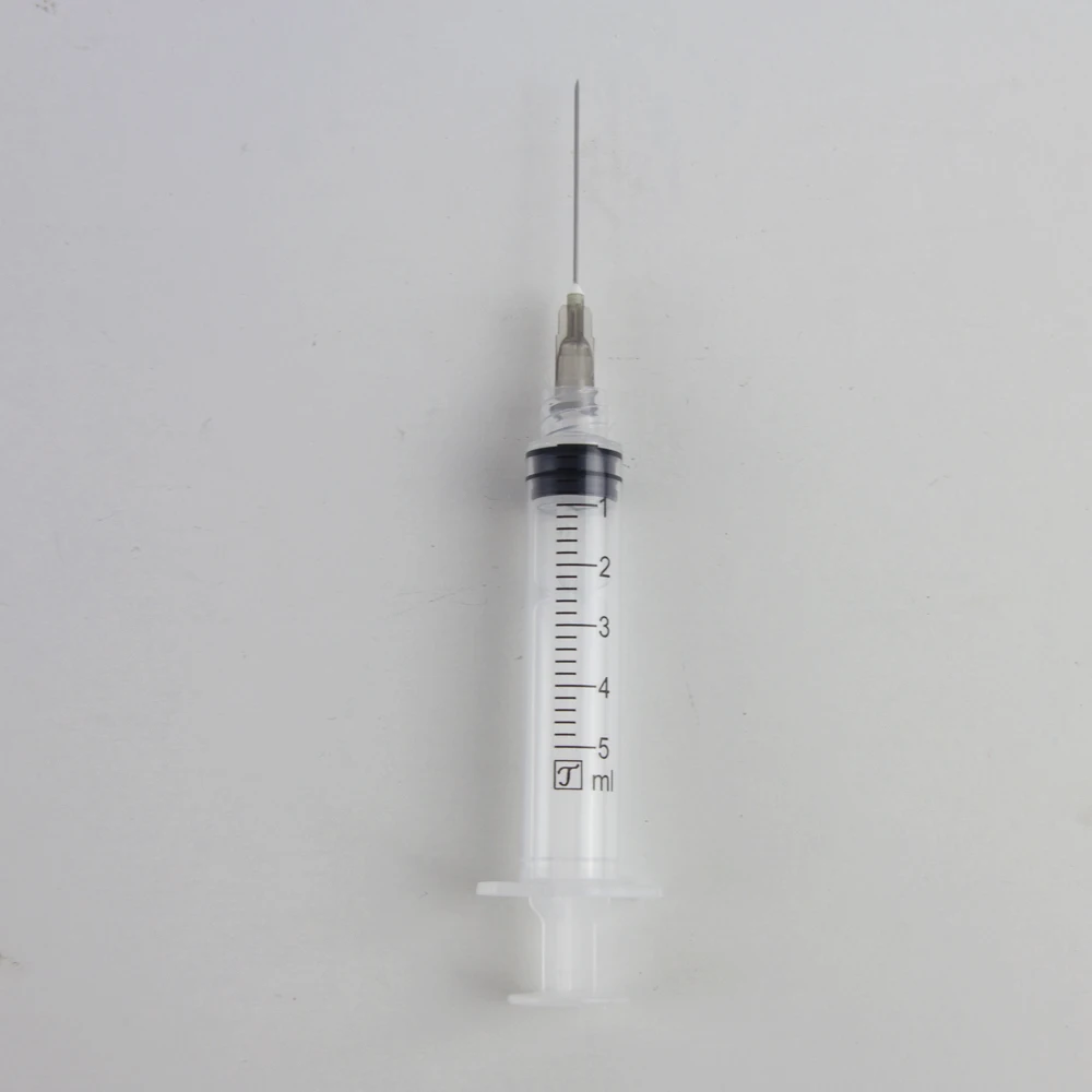 5 мл шприц luer lock от производителя, одноразовые пластиковые шприцы с иглой для медицинских целей