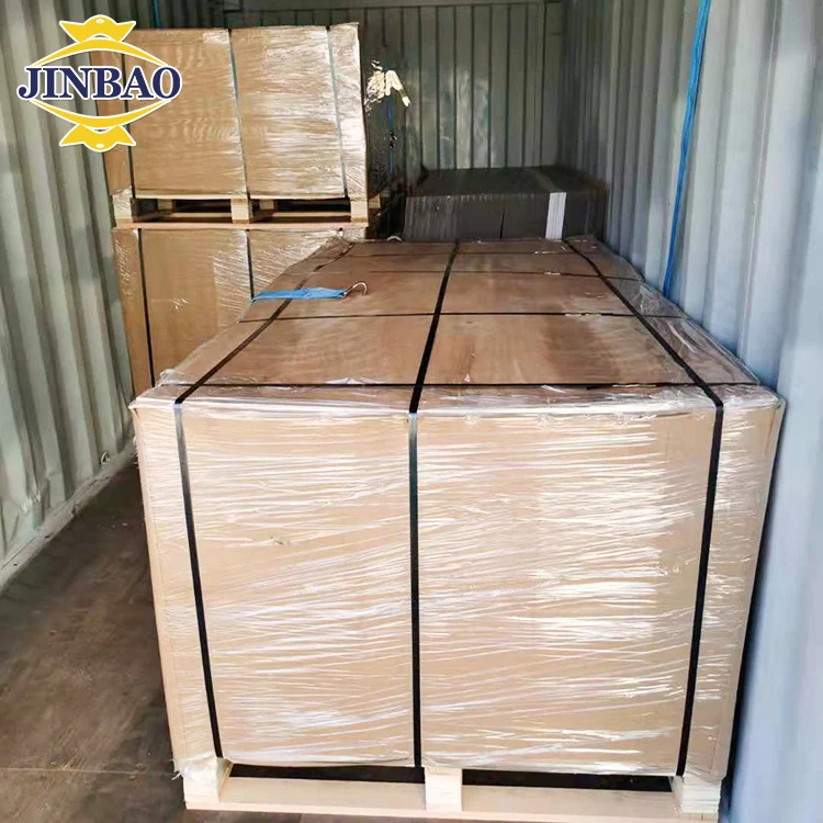 JINBAO 4 фута x 8 футов дешевый акриловый 3 мм цветной лист Золотой прозрачный