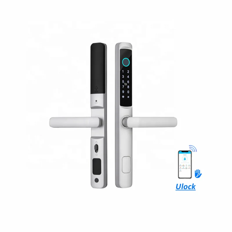 cerradura biometrica patio digital aluminum sliding door lock with tt lock app