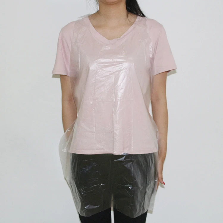 Wholesale Disposable Plastic Waterproof kitchen Pe Apron