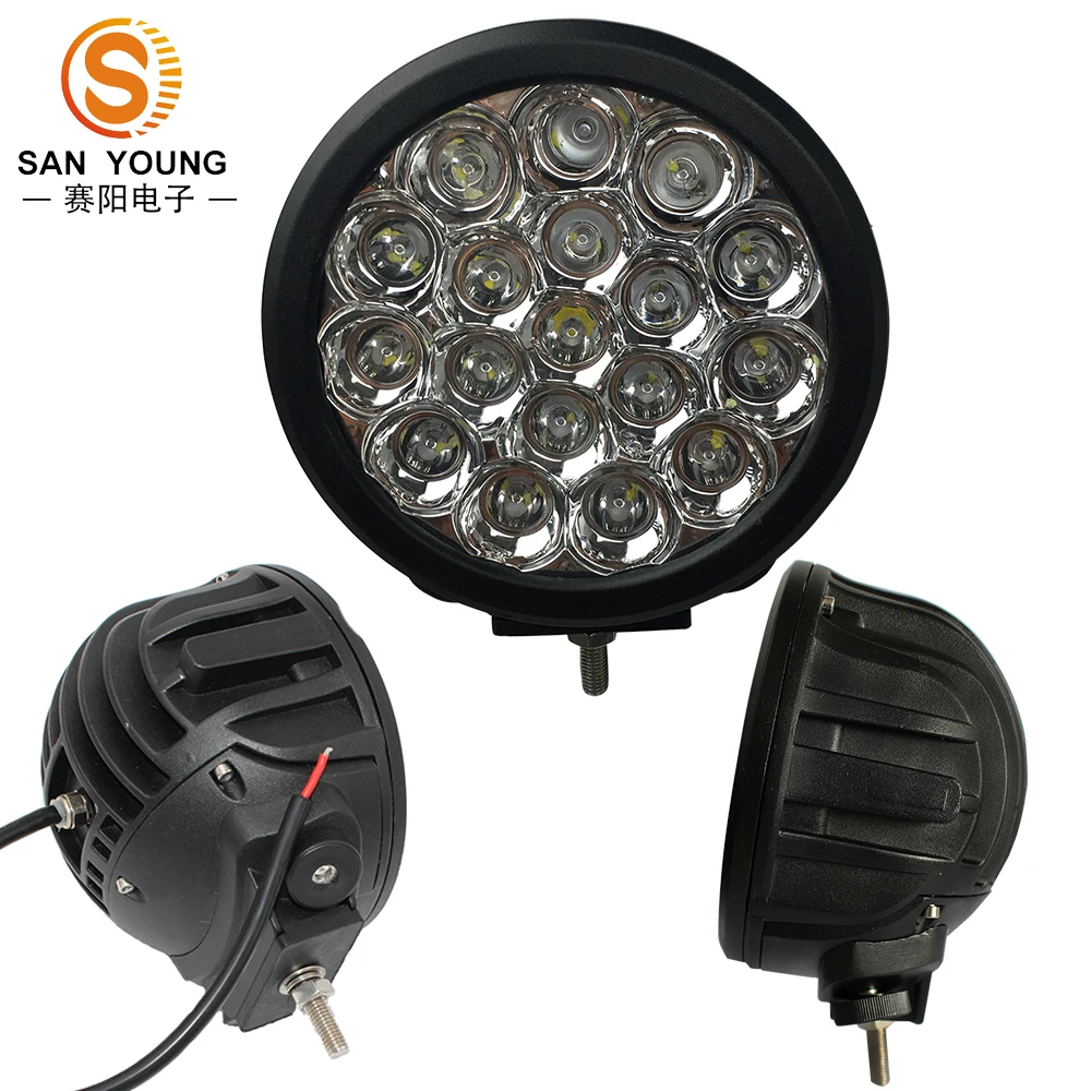 
90W 4x4 offroad LED driving light for 7 inch crees led driving light car fog lights wholesale 12V 24V 