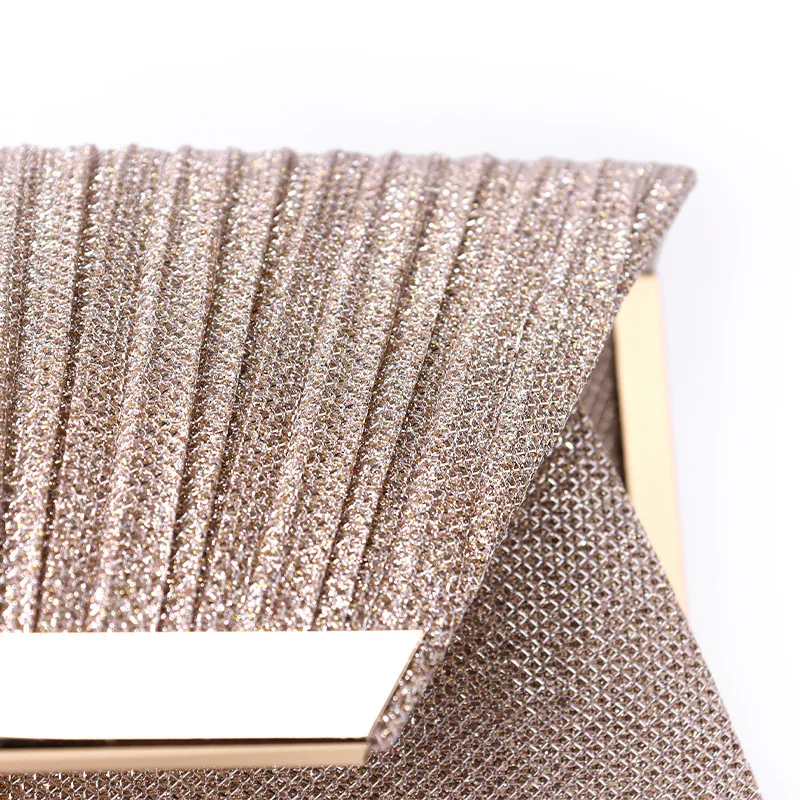 Fashion Elegant Clutch Bag New 2023 Hot Selling Chain Dinner Bag Bride Bridesmaid Lady Handbag Factory Outlet