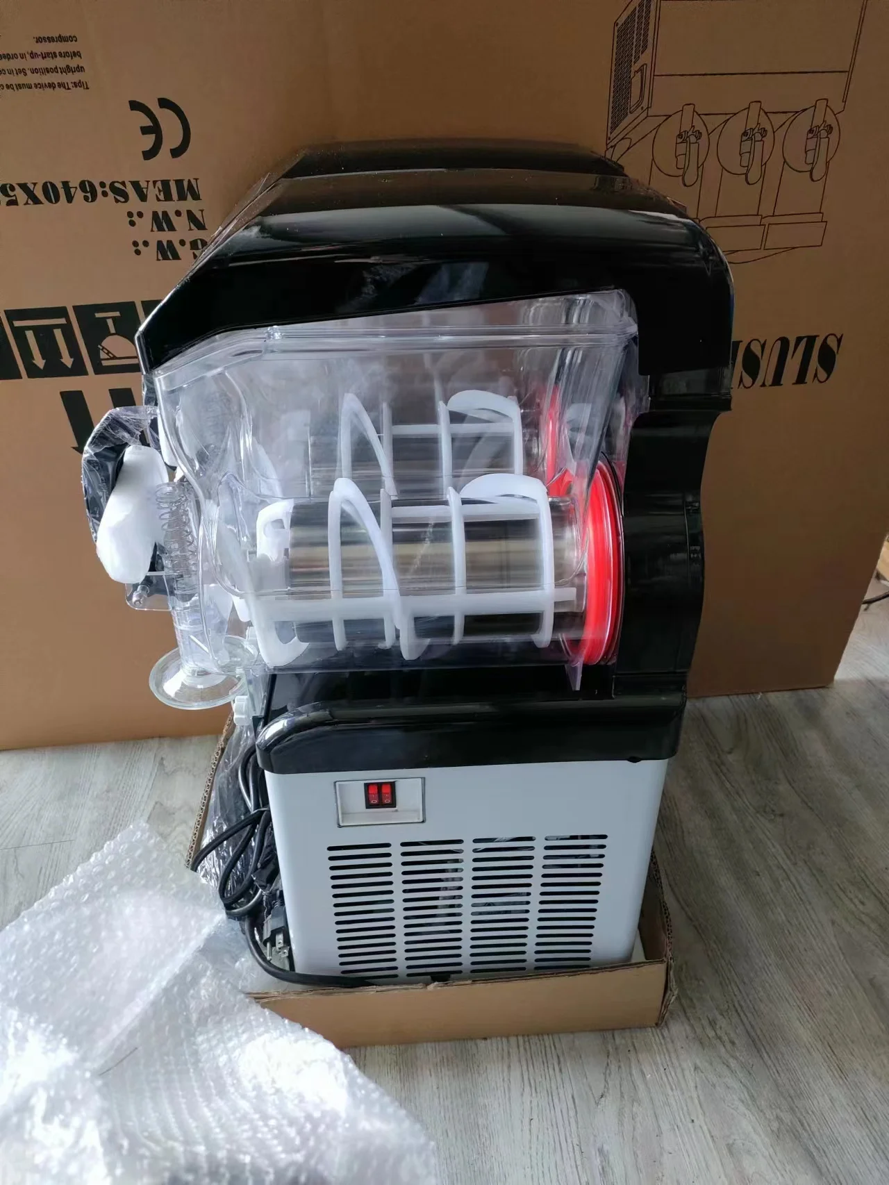 6L * 2-Лидер продаж коммерческая машина для производства слякоти Замороженных Напитков