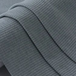 Factory  price thermal fleece knit fabric breathable needle rib  child fabrics acrylic modal fabric for thermal underwear