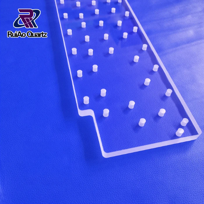 Clear quartz silica specific heat glass plate price