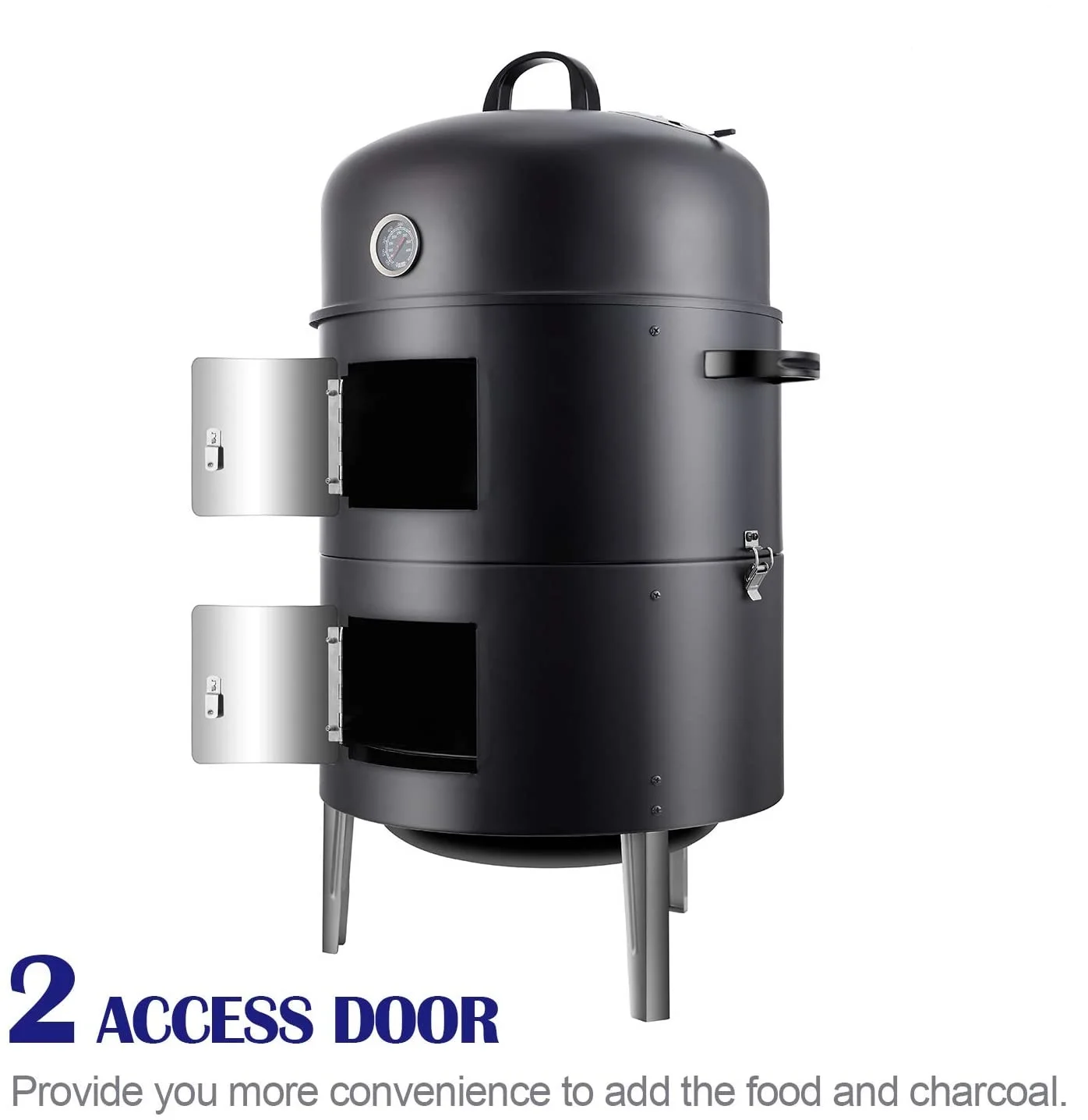 Durable Custom Outdoor Camping Barbecue Vertical Smoker Bbq Grills BBQ Grill Machine