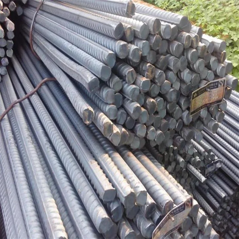 Iron Rod China Hot Ribbed Steel Rebar Rebars Steel 3/8 1/2 1 Inch Deform Steel Bar
