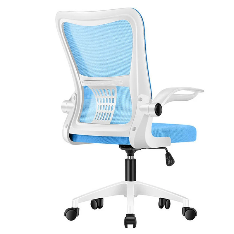 2022 Cheap home modern white foldable leather executive mesh ergonomic office chairs (new) with wheels
