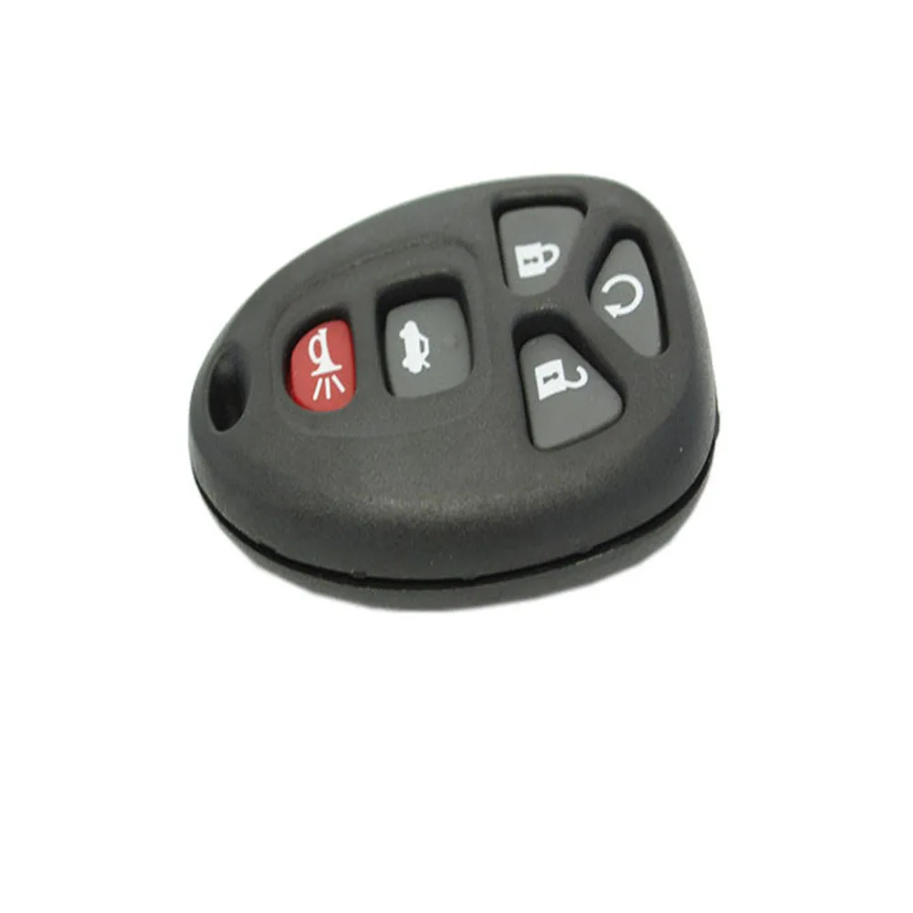 wholesale Keyless entry remote control keys shell silicone rubber Buick Enclave 5 button remote key casing