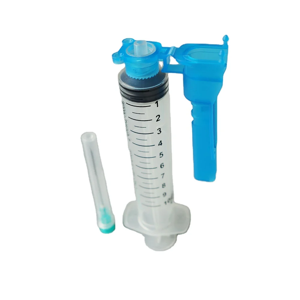1ml 3ml 5ml Safety Sterile Medical Vaccine Injection Use  Auto Disable Syringe