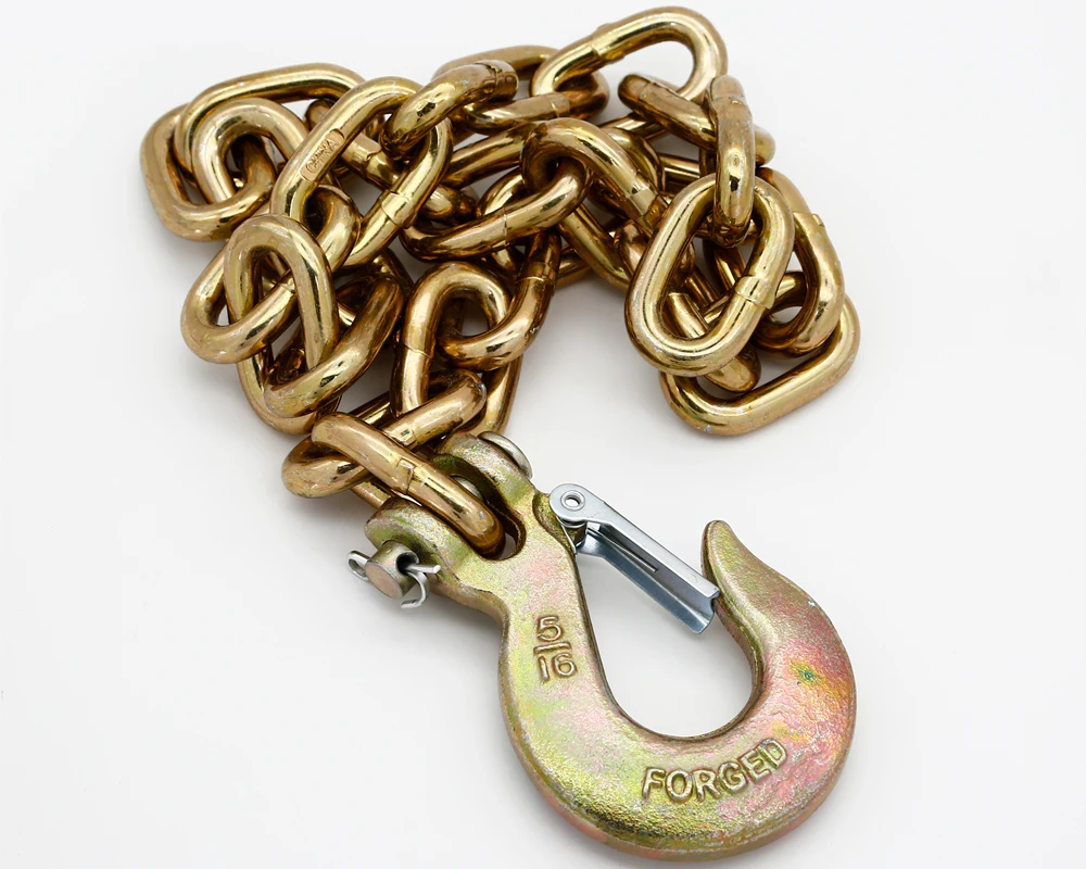 high quality forklift 3/8 binder chain grade 70 steel drag chain