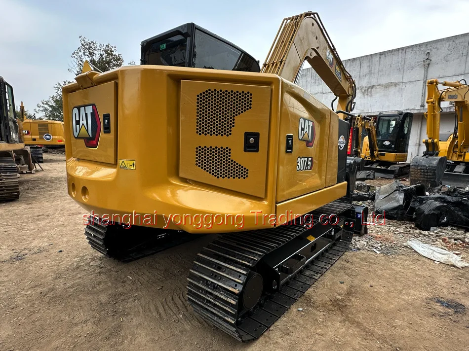 cat307.5 used excavator earthmover machinery with gentle used earth moving machinery with powerful engine