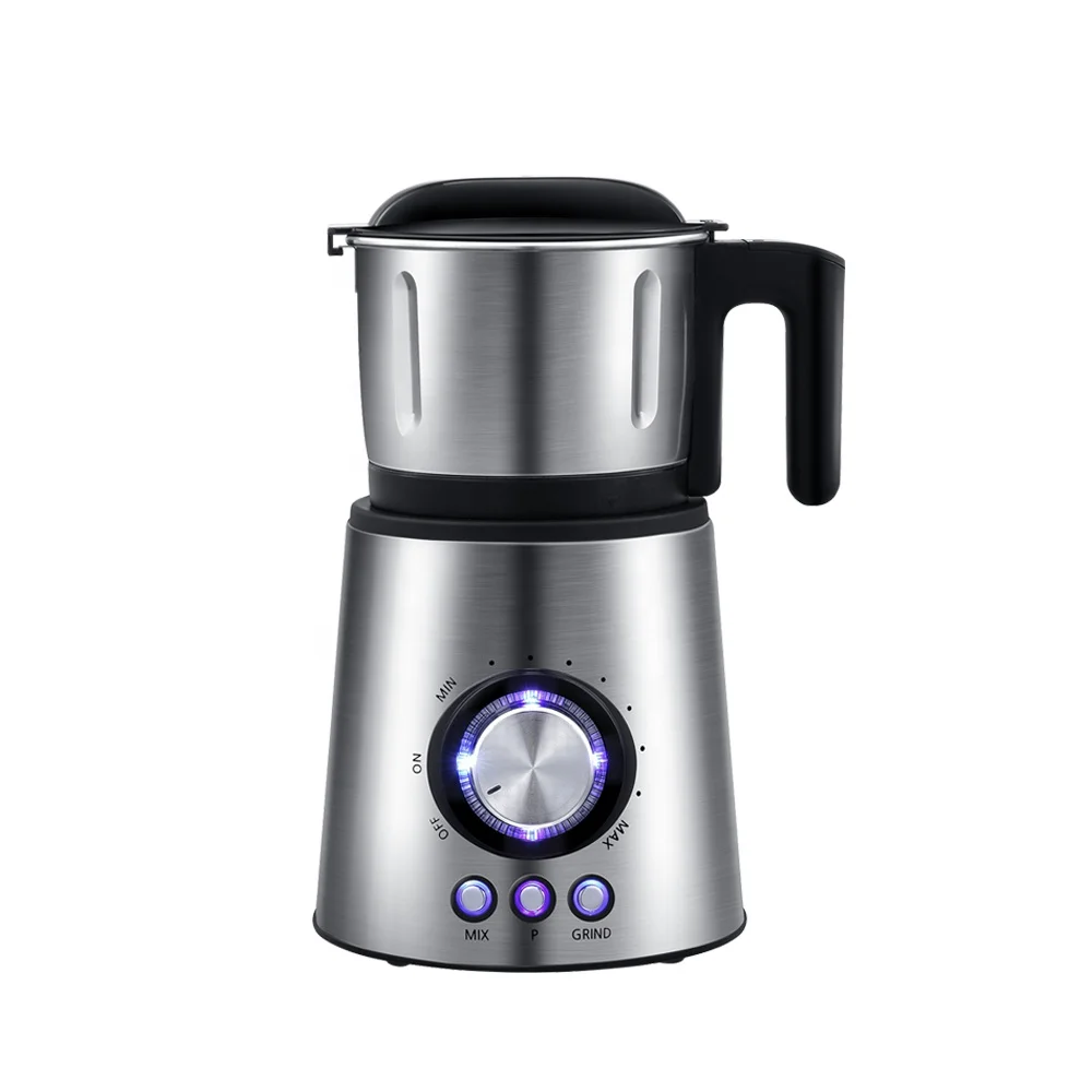 New design Stainless Steel jar blender coffee beans grinder Flour Mill Machinery Chili Powder Milling Machine electric mixer