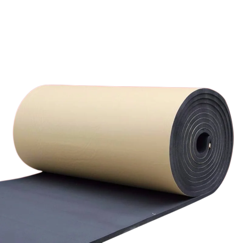 Rubber Plastic Board Sponge Board B 1 grade black insulation board roof insulation materials