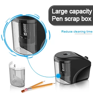 1 hole 6 to 8 mm best selling Heavy-duty pencil sharpener electric helical