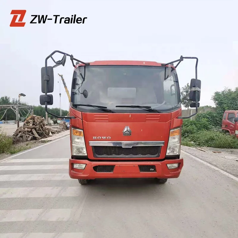 Sinotruk Howo бренд б/у 4x2 LHD 120hp 8000L топливные баки для масла Лидер