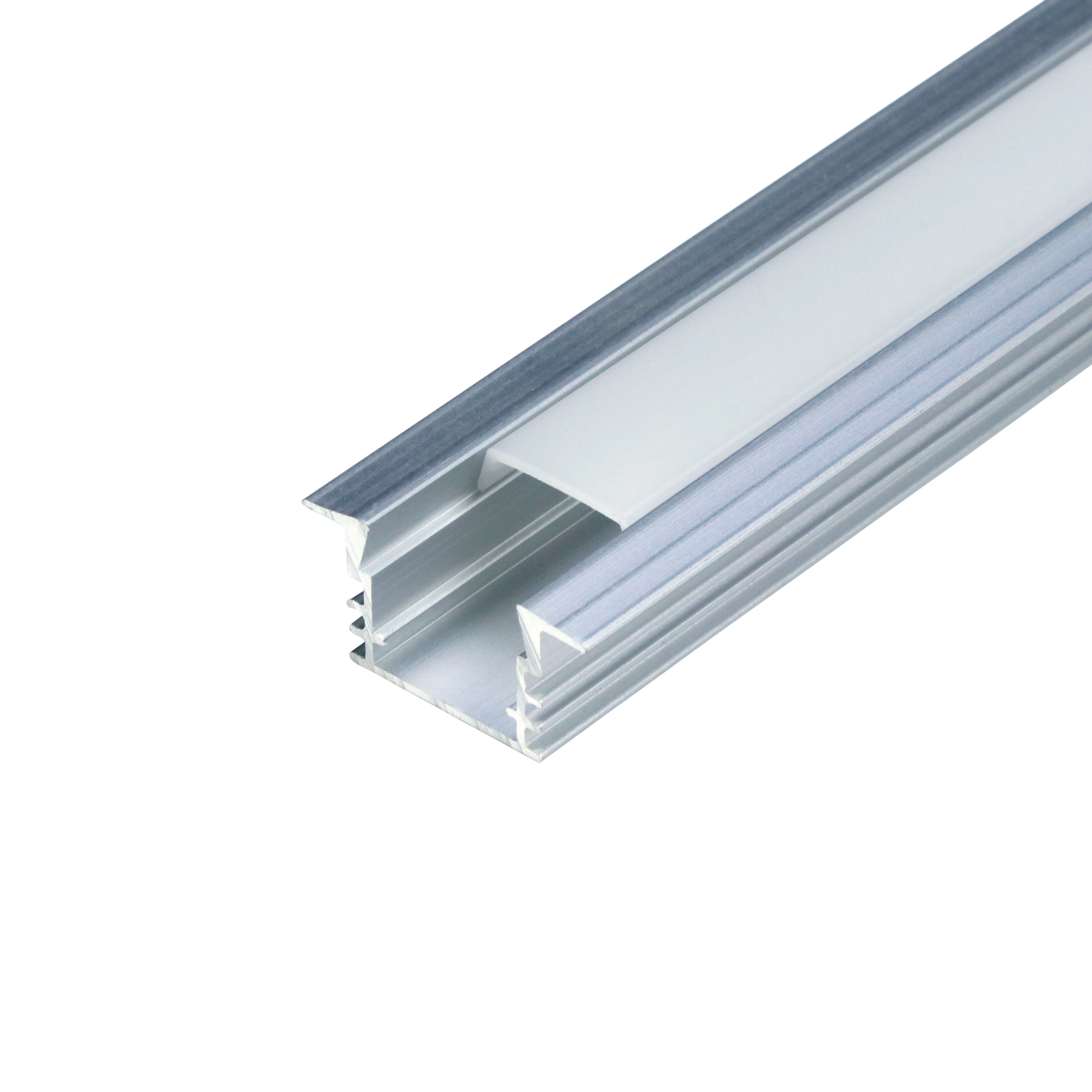 Led Aluminum Channel System U Shape Led Strip Light Diffuser for Under Counter Light