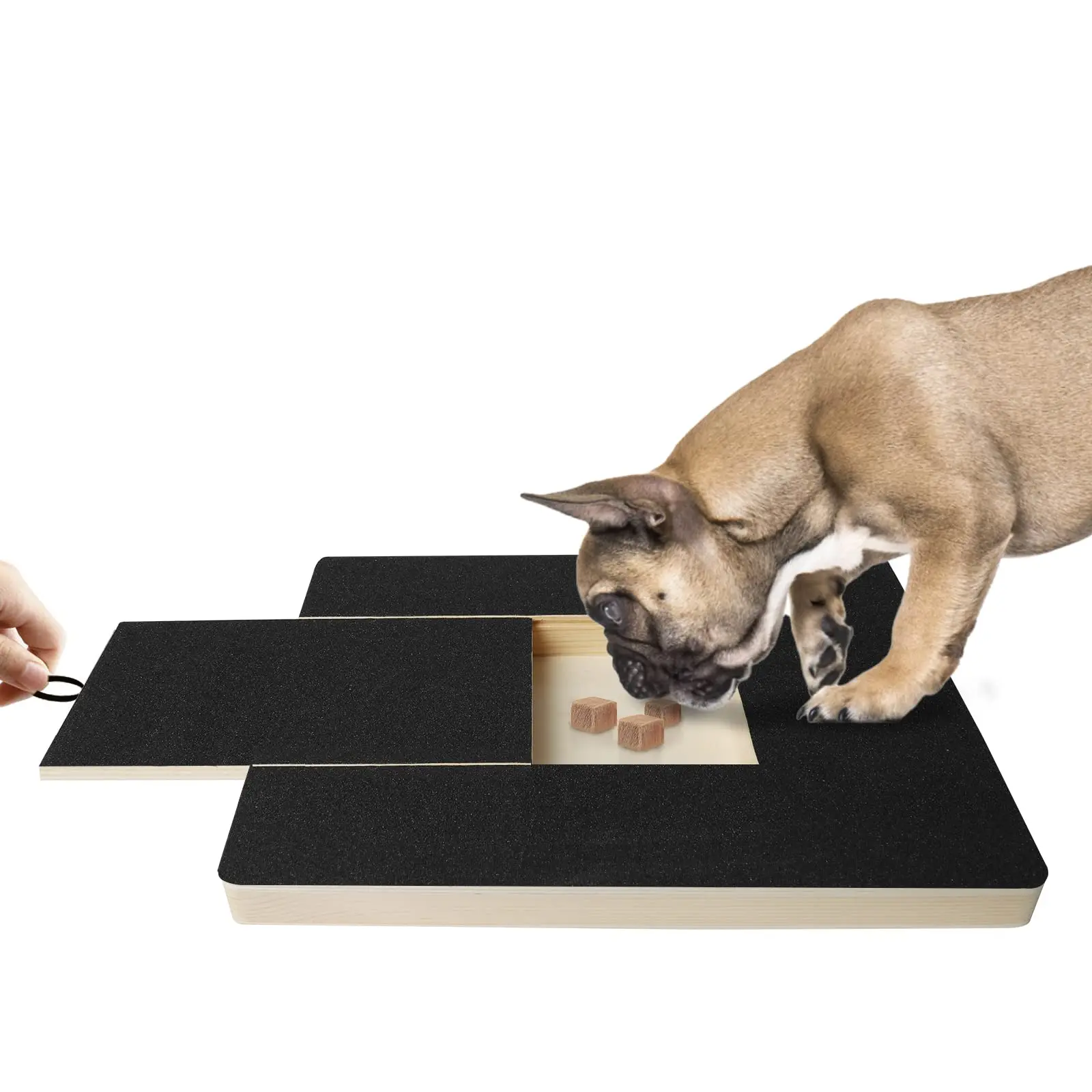 Petdom Dog Nail Paw Scratch Pad File Trimmer Board Trimming Scratcher Box Emery Sandpaper Filing Scratchboard Polish Pads
