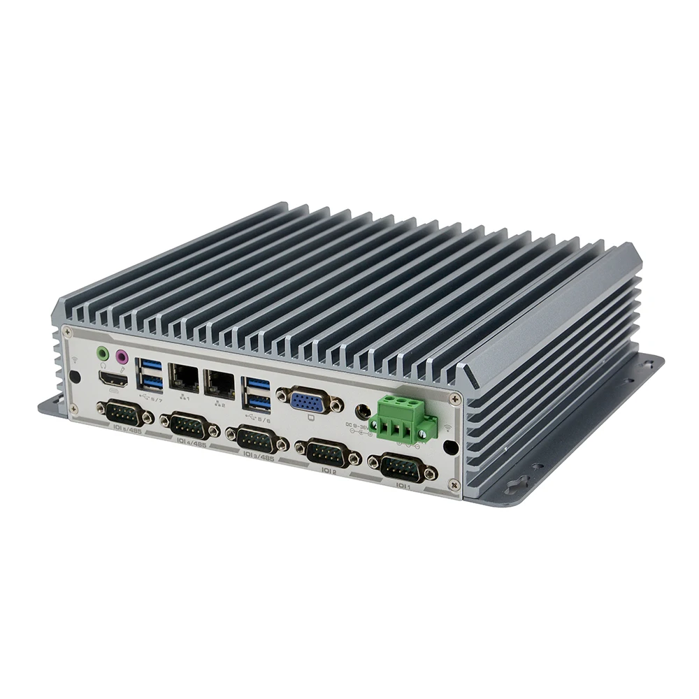 Direct deal 4K display ddr4 fanless Industrial Pc and J1900 I3 I5 I7 Processor Embedded Computer