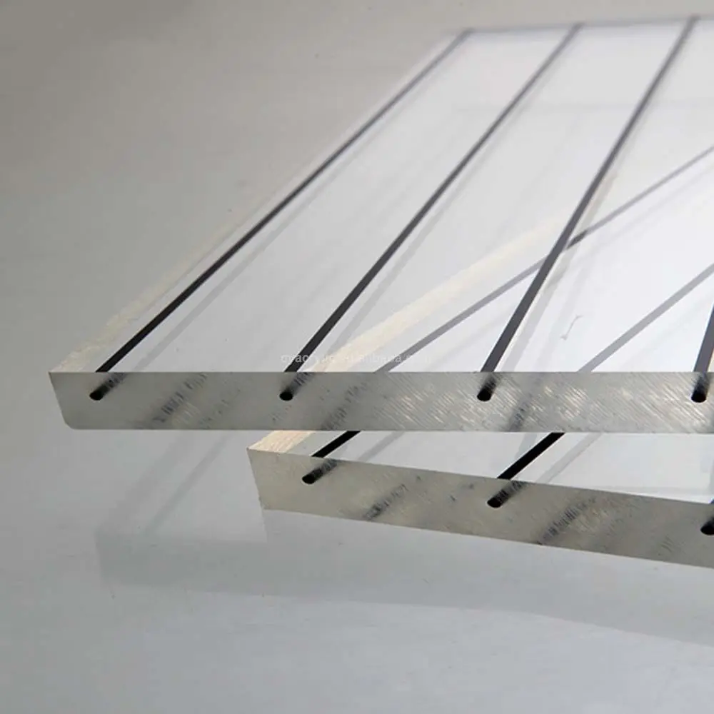 100% Pure Raw Lucite Material Acrylic for Advertisement