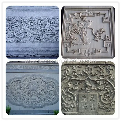 3d Stone cnc router machine for carving and cutting for marble tombstone