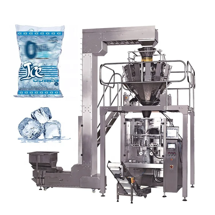 Автоматическая упаковочная машина для кубиков льда