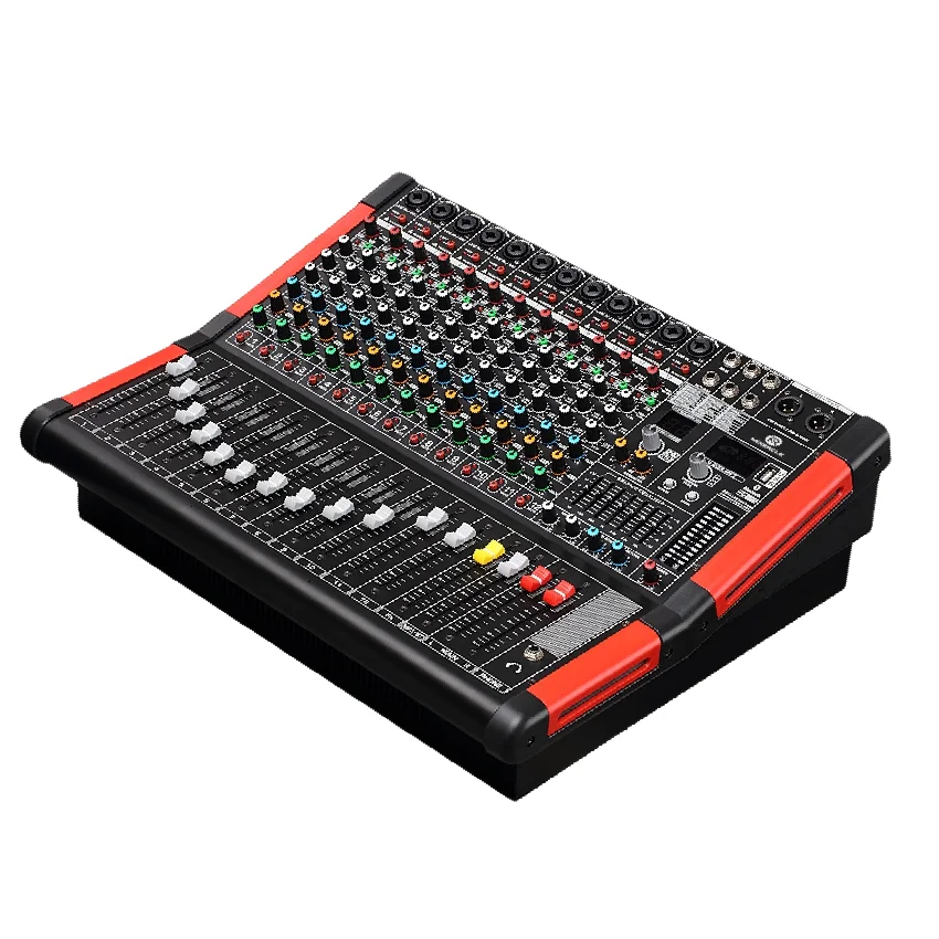 
Mesgo MR-12 stage mixer and broadcast mixer mixer console professional for or karaoke 