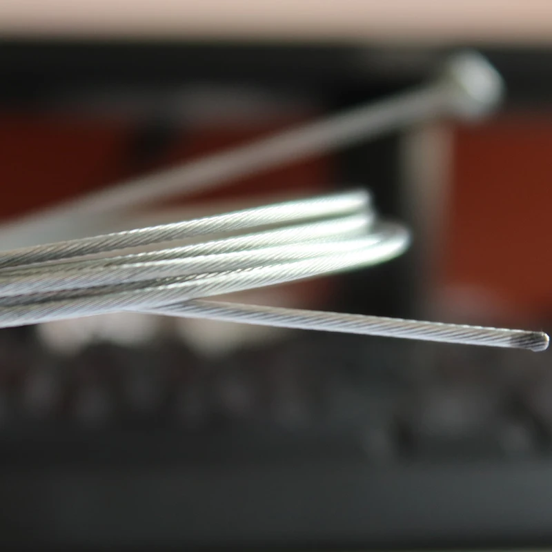 2100mm 1.2mm Galvanized Brake Cable Universal bicycle shifting wire core Steel Inner line