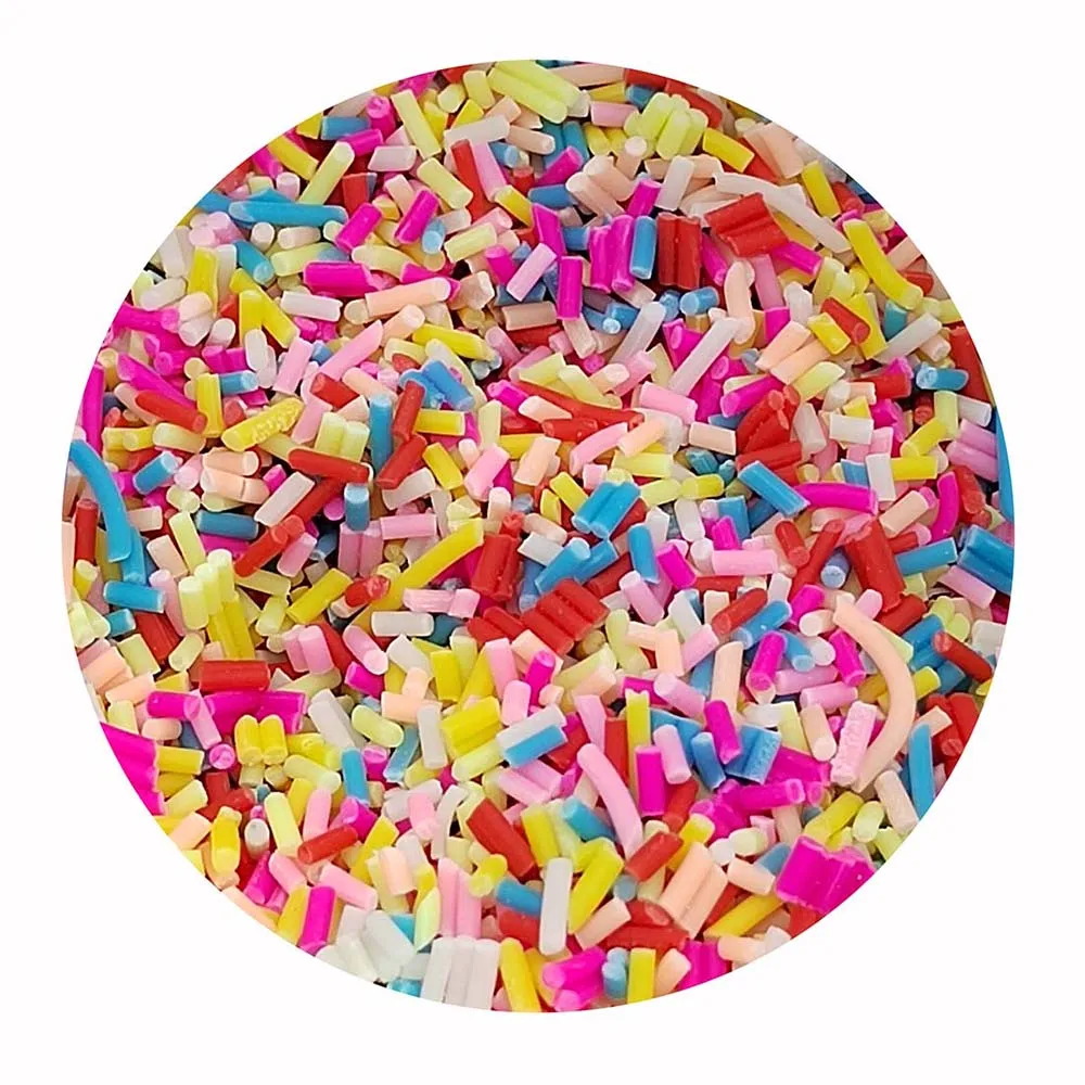 Mixed Color Clay Chocolate Sprinkles DIY Parts Simulation Cake Decorating Polymer Clay Sweets Decor Decoration