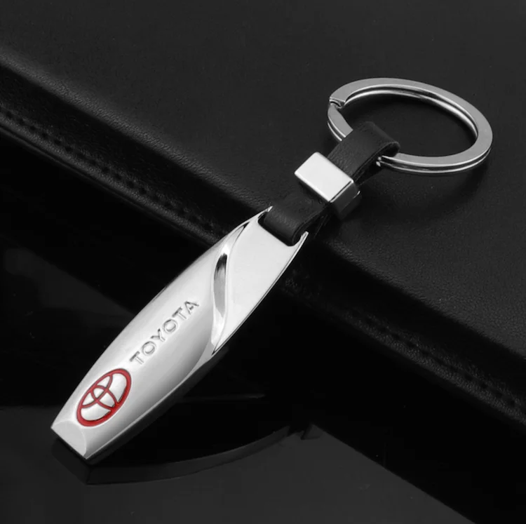  Wholesale Water drop automotive gifts keyring custom auto logo metal car