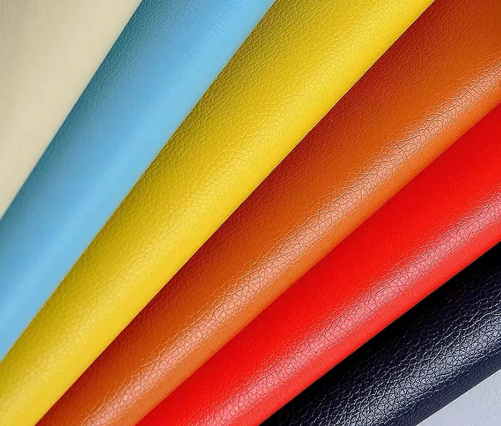 Factory Wholesale Cheap And Good Price Customized Soft Durable Vinyl Fabric Embossed PVC Artificial Leather