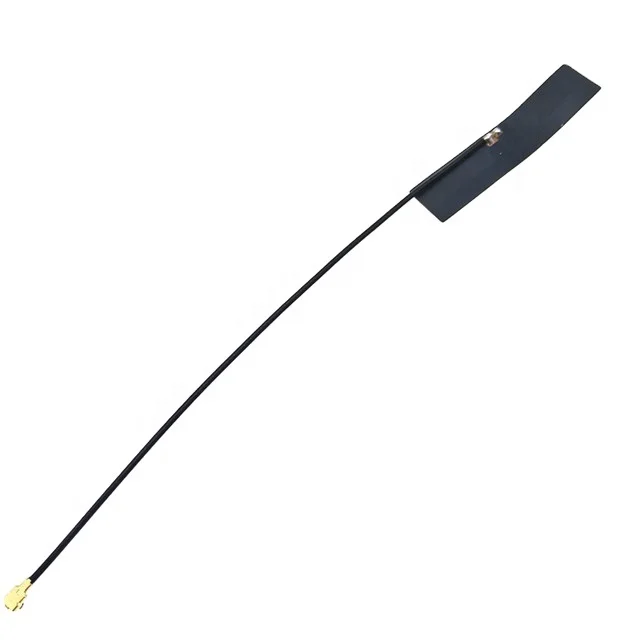 45*10 мм 2 4g FPC гибкая всенаправленная антенна для внутреннего модуля Wi-Fi Zigbee 100 мм-ufl Grey/green CN;JIA CN