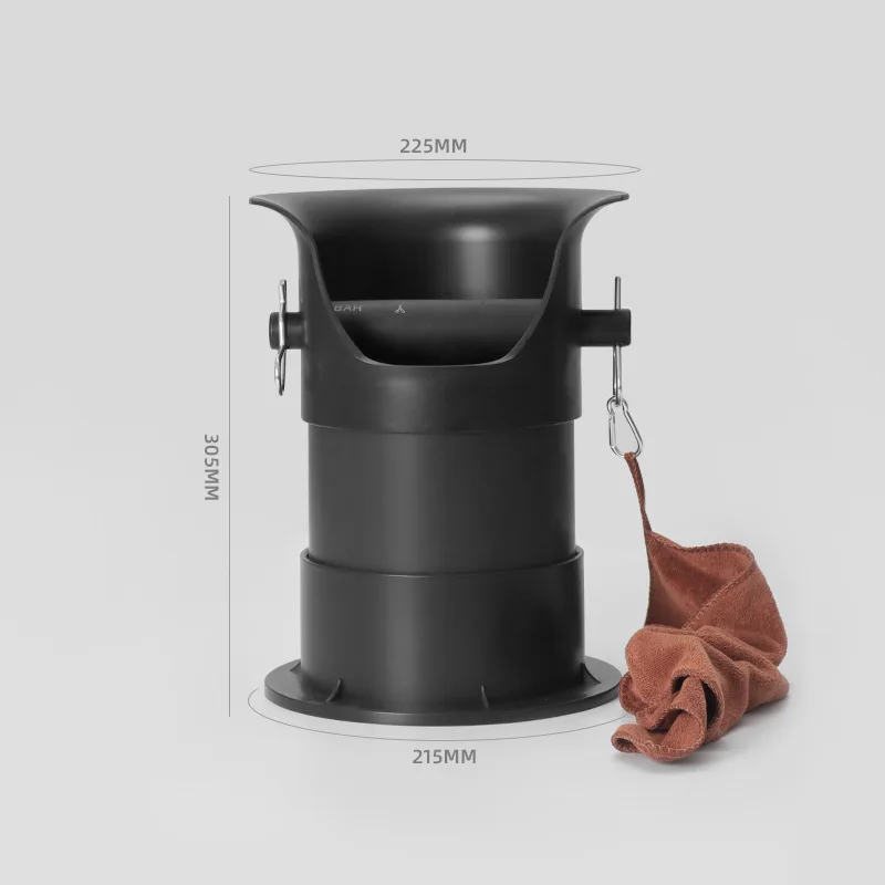 New coffee knock box Commercial espresso handle waste slag box knock slag tank vertical