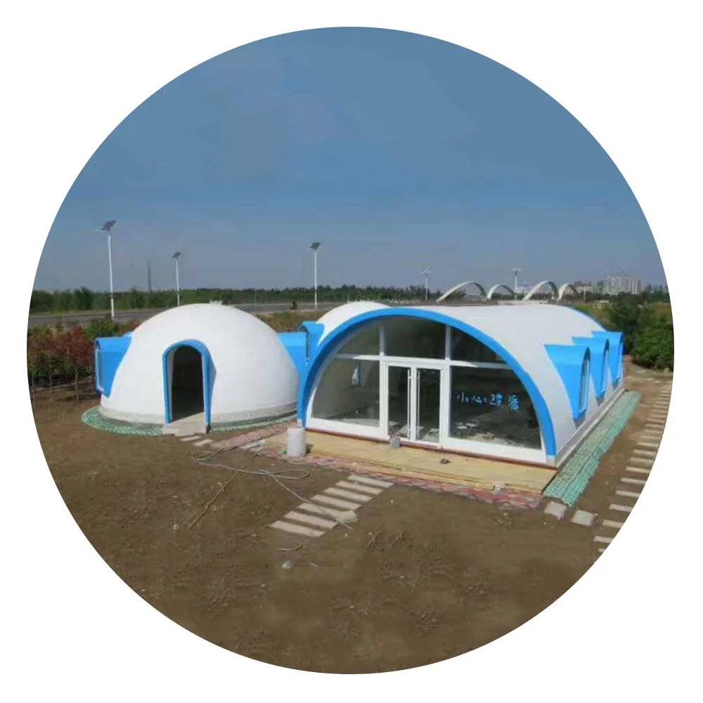 Assembly style family house quickly assembled modular building 80 square meters one bedroom one living room