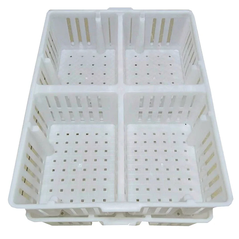 Живая курица Клетка для цыплят пластиковую коробку птицы пластиковые транспортный ящик утка голубь