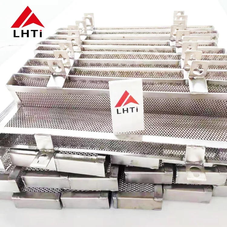Titanium anode baskets Latest Price, Manufacturer & Supplier