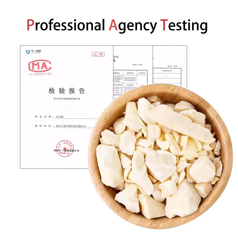 Best Price CosmeticRaw Materials Cocoa Pure Natural Organic Cocoa Butter/Cocoa Butter Bulk Raw Packaging Halal Certified