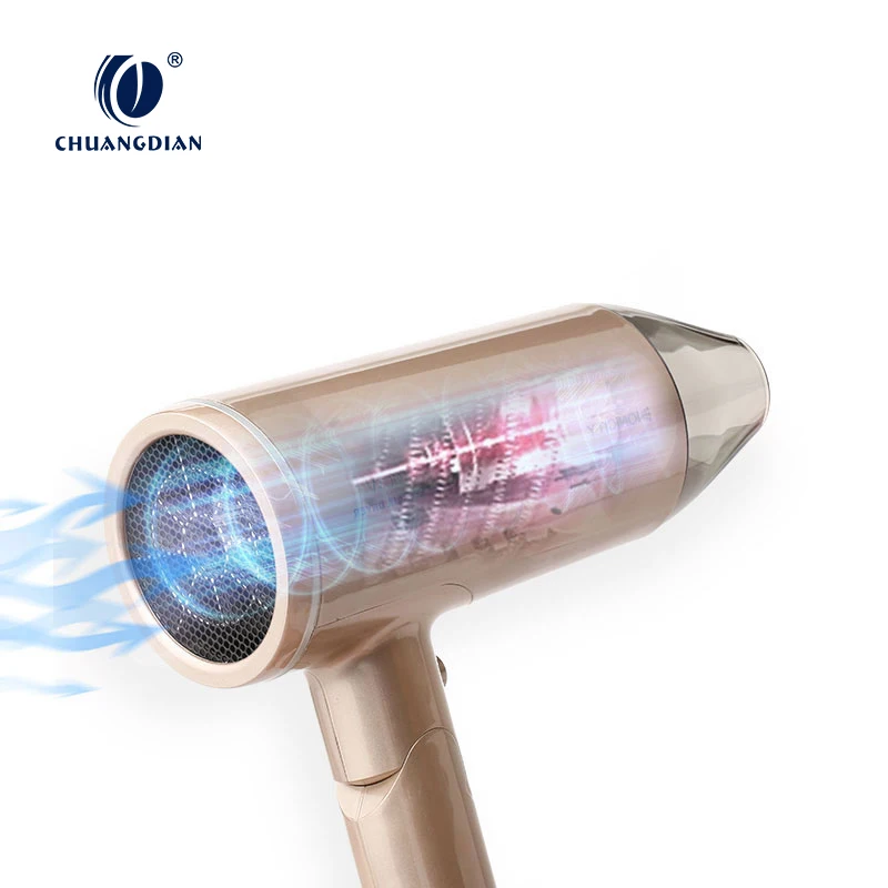 Фен Chuangdian с отрицательными ионами для отеля, настенный фен для волос