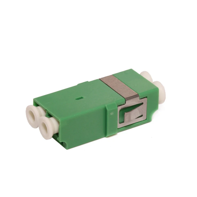 Factory price flange LC single mode/multimode duplex fiber optic adapter