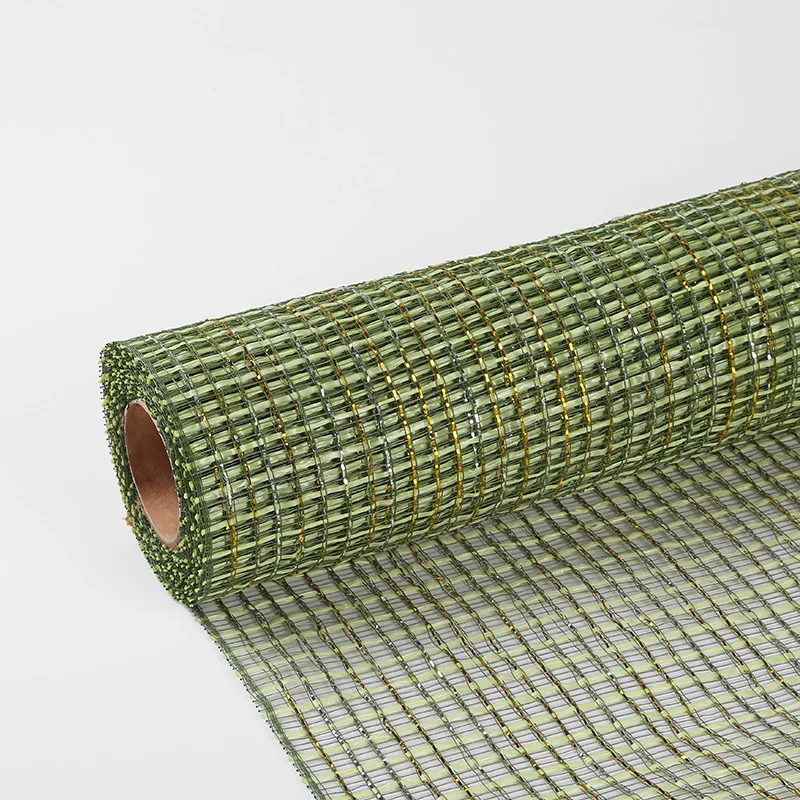 Flower Wrapping Mesh Most Popular Custom Design Deco Mesh Wrapping Flowers