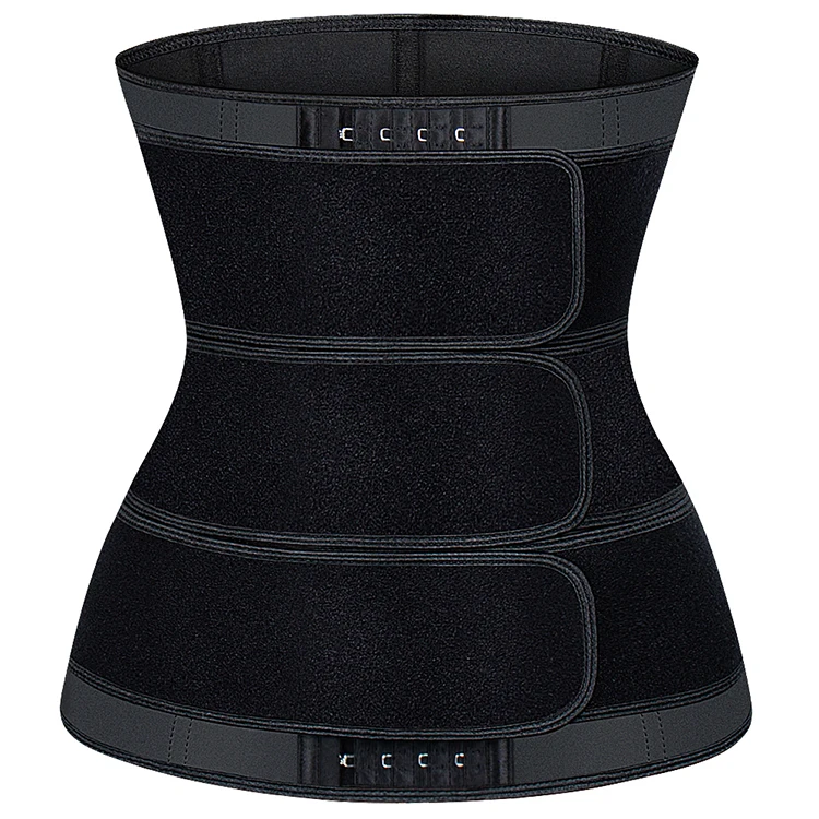 Для похудения 4 регулируемый крючок XS-4XL удлиненный корсет с тремя ремешками и обхват талии тренер
